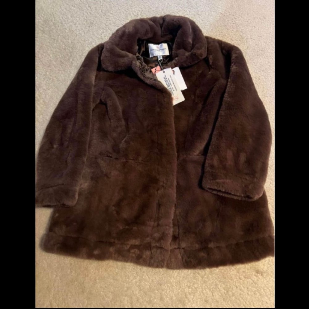 Girls brown jacket
